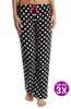 Polka Dot Plush Pant