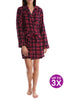 Tartan Plush Robe