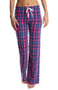 Blue Plaid Flannel Pant