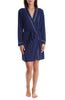 Hugzzz Rayon Robe - navy