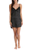 Nighty Night Satin Chemise - Black