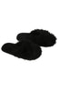 Furriezzz Grace Long Fur Slipper - Grey