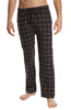 Slackzzz Mens flannel Pant - red