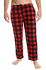 Loungerzzz Mens Fleece Pant - red